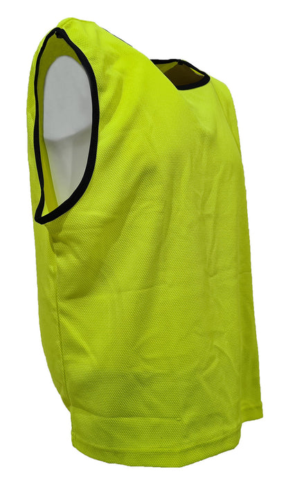 Morgan Sports Training Singlet in Fluro Orange and Fluro Yellow for junior and senior athletes