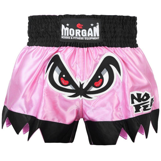 Morgan Muay Thai Shorts Fearless Girls womens design in multiple sizes at MMABOXING