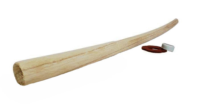 Morgan White Oak Bokken training sword with tsuba and rubber ring available at MMABOXING