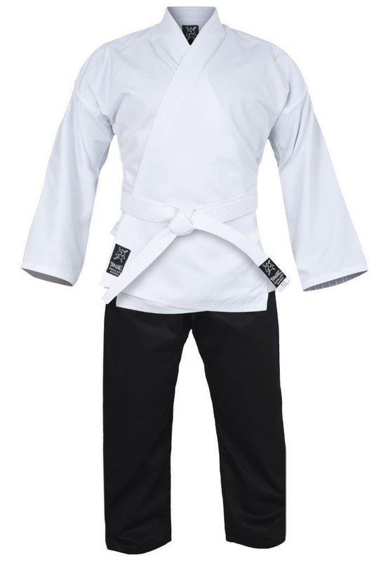 Morgan Yamasaki PRO Salt & Pepper Karate Uniform (10oz) - detail view 3
