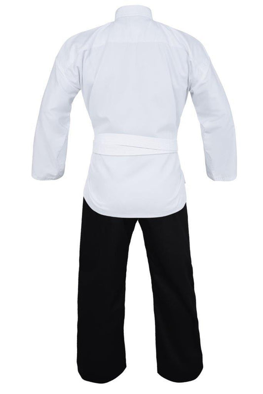 Morgan Yamasaki PRO Salt & Pepper Karate Uniform (10oz) - detail view 4