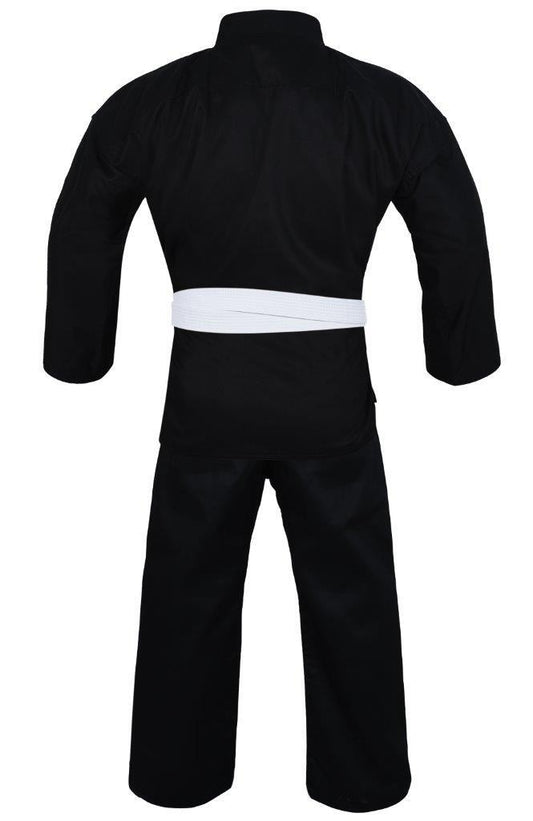 Morgan Yamasaki PRO Black Karate Uniform (10oz) - detail view 4