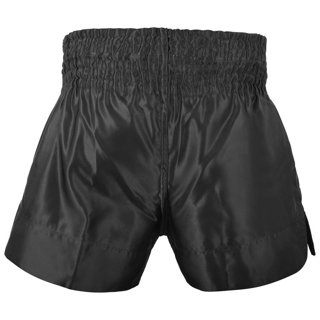 Morgan Muay Thai Shorts Black in XS, S, M, L and XL - available at MMABOXING