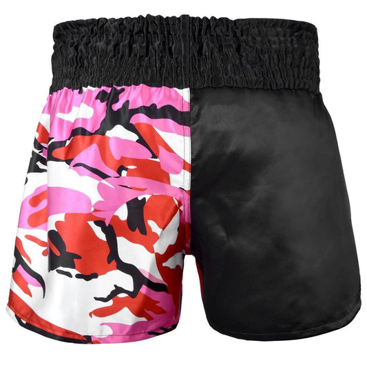 Morgan 50/50 Diabla Muay Thai Shorts in X-Large with bold Diabla graphic design