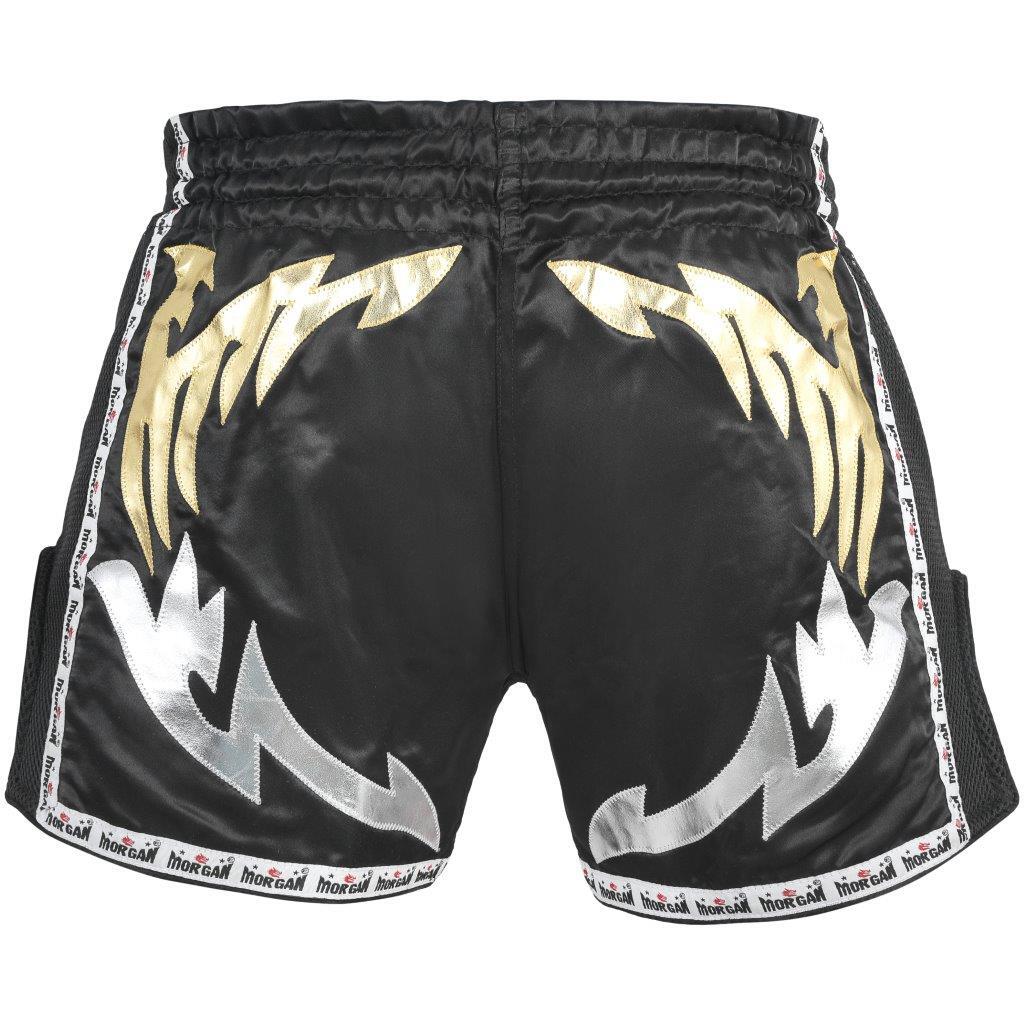 Morgan Elite Retro Muay Thai Shorts in multiple sizes available at MMABOXING