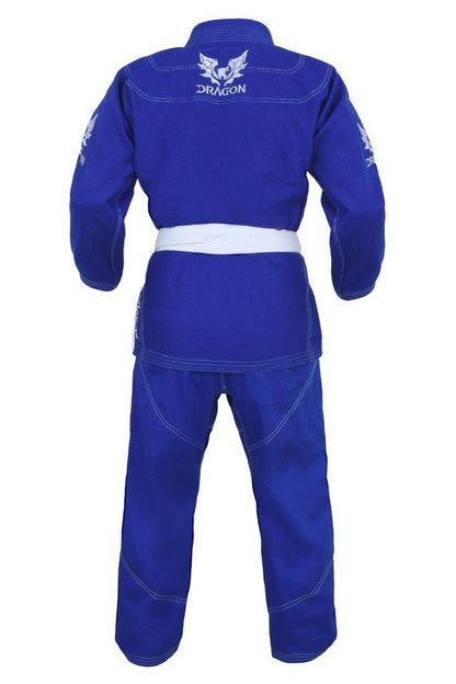 Morgan Dragon V2 450gsm BJJ Gi - Ibjjf Approved (blue)