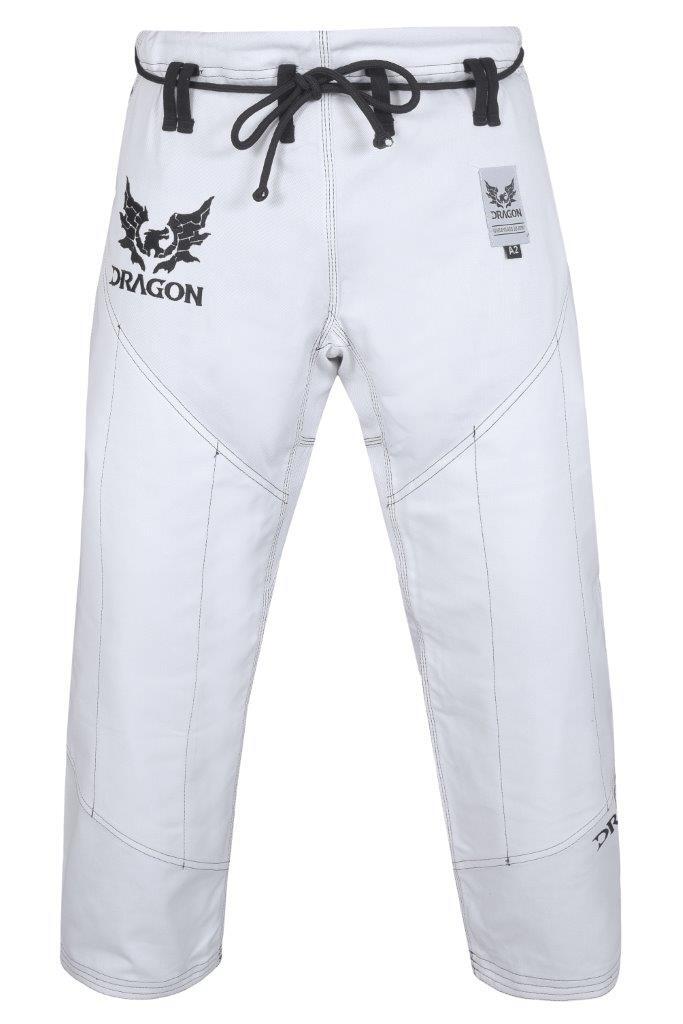 Morgan Dragon V2 450gsm BJJ Gi - Ibjjf Approved (white)