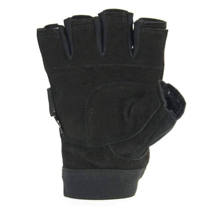 Mani Deluxe Leather Suede Trainer Gloves - weightlifting training gloves for gym | MMABOXING
