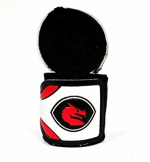 Morgan Mexico Elastic Short Boxing Hand Wraps - 108inch - 2.75m Long (pair) in Black - product photo