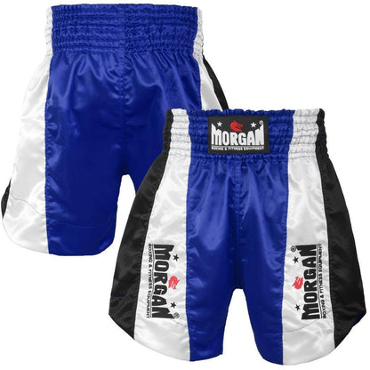 Morgan Elite Boxing Shorts in Blue - view 2