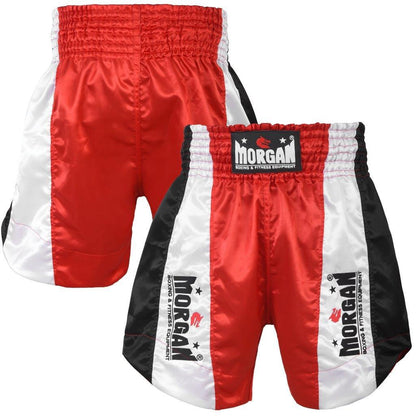 Morgan Elite Boxing Shorts in Red - view 7