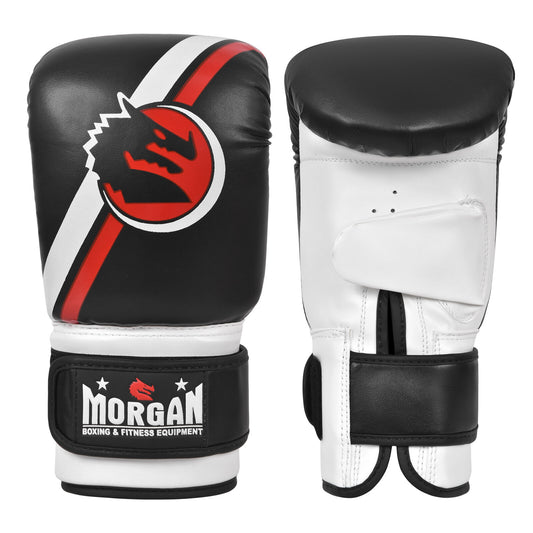 Morgan Classic Bag Mitts in Black And White - view 2