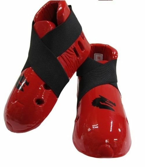 Morgan Dipped Foam Protector - Foot Guards in Red - view 8