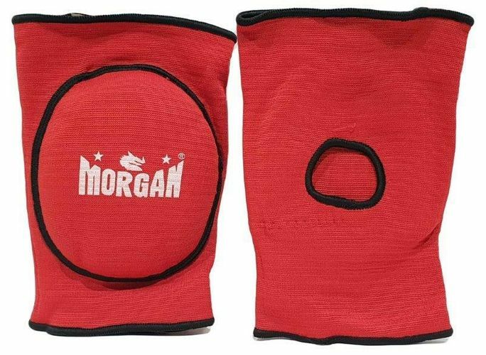 Morgan Turtle Knee Guard (pair) in Red - view 3