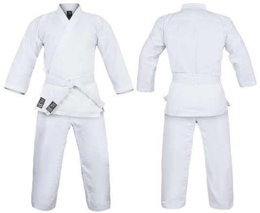 Morgan Yamasaki PRO V2 White Karate Uniform (10oz) - detail view 3