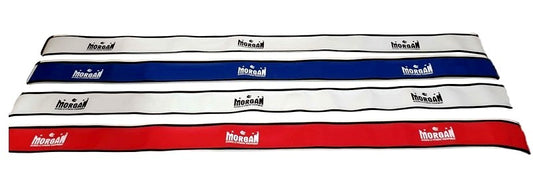 Morgan 5m Boxing Ring Rope Cover Set of 4 red white blue industrial zipper professional ring equipment