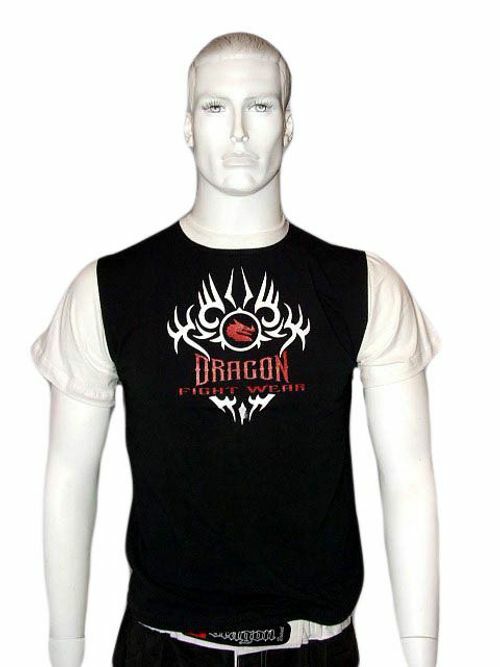 Morgan Dragon T-Shirt Black &ndash; Martial Arts Graphic Training Tee for Boxing and MMA