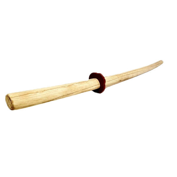 Morgan White Oak Bokken training sword with tsuba and rubber ring available at MMABOXING
