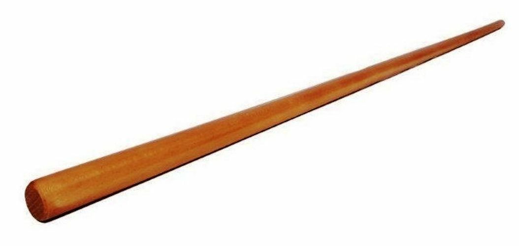 Morgan Red Oak Wooden Bo Staff 72 inch 180cm &ndash; non-tapered red oak training weapon for sparring and strength drills