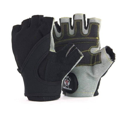 Mani Gray Kevlar Training Gloves - weightlifting gloves for gym training | MMABOXING