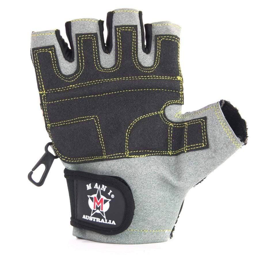 Mani Gray Kevlar Training Gloves - weightlifting gloves for gym training | MMABOXING