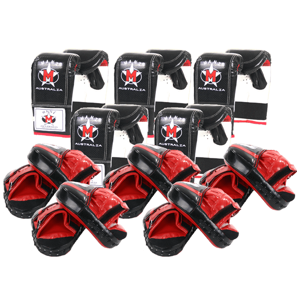 Mani Head Start Boxing Pack - bag mitts and focus pads bundle for boxing | MMABOXING