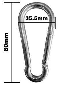 Mani Multi Purpose Snap Hook for Hanging Punching Bags - bag hook accessory for martial arts | MMABOXING