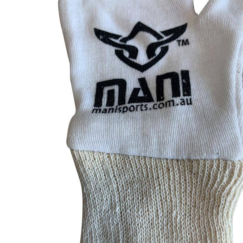 Mani White Cotton Inner Boxing Gloves - glove liners for boxing and gym training | MMABOXING