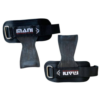 Mani Weightlifting Grips and Straps - lifting support for strength training | MMABOXING