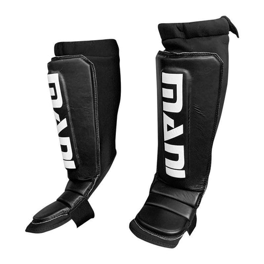 Mani Neoprene Shin and Instep Guard Pads - shin guard for MMA and Muay Thai | MMABOXING