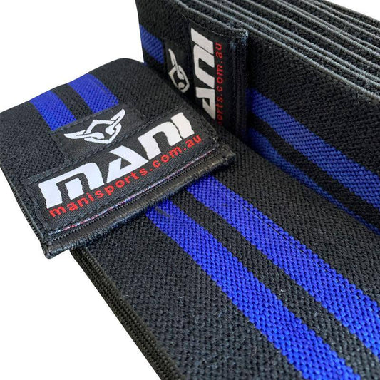Mani Elastic Knee Wrap Heavy Duty - knee support wrap for training and martial arts | MMABOXING