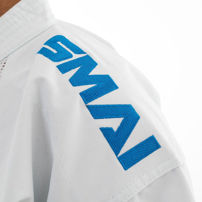 SMAI WKF 14oz Premium Kata Gi Pack - Kaminari X Karate Uniform - detail view 3