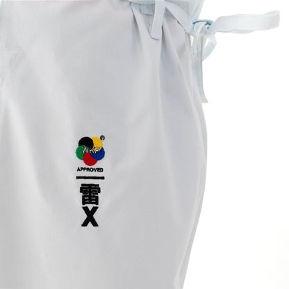SMAI WKF 14oz Premium Kata Gi - Kaminari X Karate Uniform - detail view 12