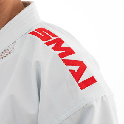 SMAI WKF 14oz Premium Kata Gi Pack - Kaminari X Karate Uniform - detail view 2