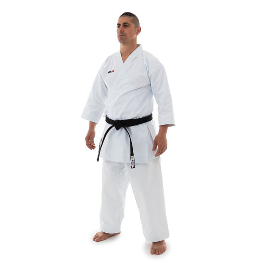 SMAI WKF 14oz Premium Kata Gi - Kaminari X Karate Uniform - detail view 3