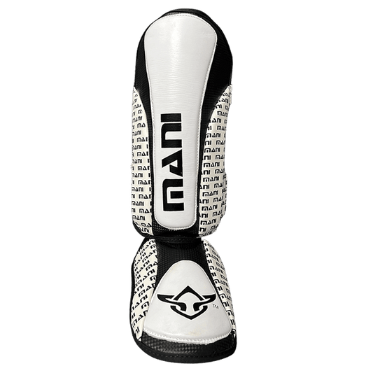 Mani Leather Shin and Step Protector - shin guards for Muay Thai and martial arts | MMABOXING