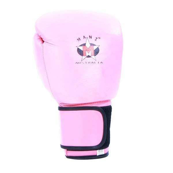 Ladies Pink Leather Boxing Gloves Mani Sports®