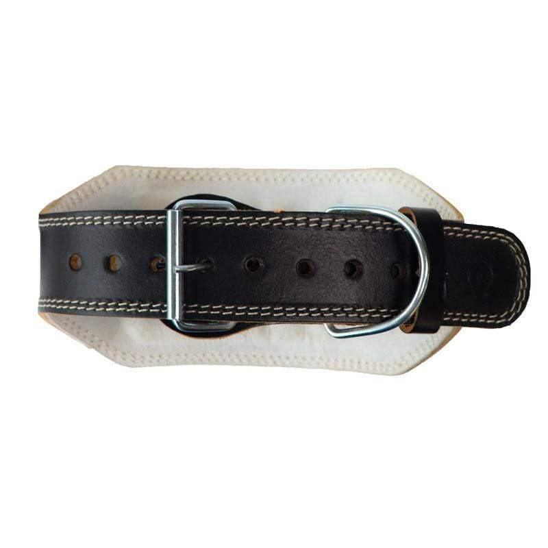 Mani Deluxe Leather 6 Weight Training Belt - detail view 3