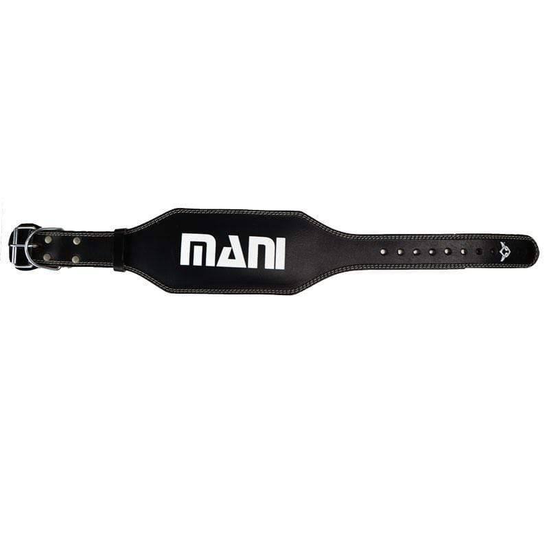 Mani Deluxe Leather 6 Weight Training Belt - detail view 4