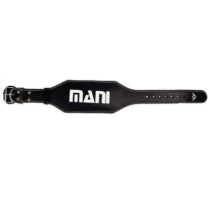 Mani Deluxe Leather 6 Weight Training Belt - detail view 4