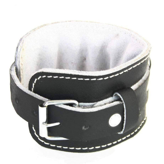 Mani Leather Ankle Belt - weightlifting ankle attachment for gym training | MMABOXING