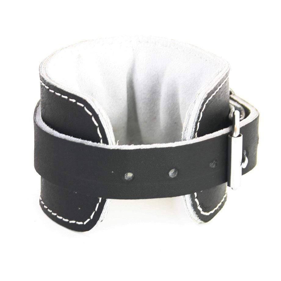 Mani Leather Ankle Belt - weightlifting ankle attachment for gym training | MMABOXING