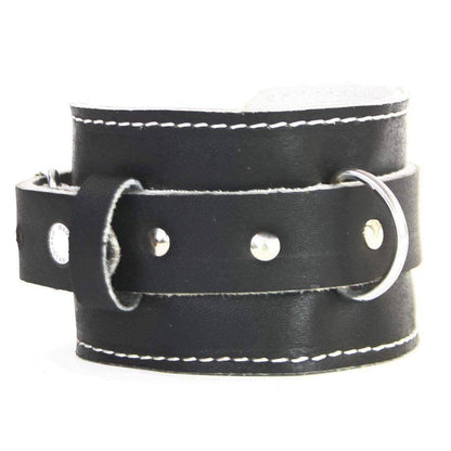 Mani Leather Ankle Belt - weightlifting ankle attachment for gym training | MMABOXING