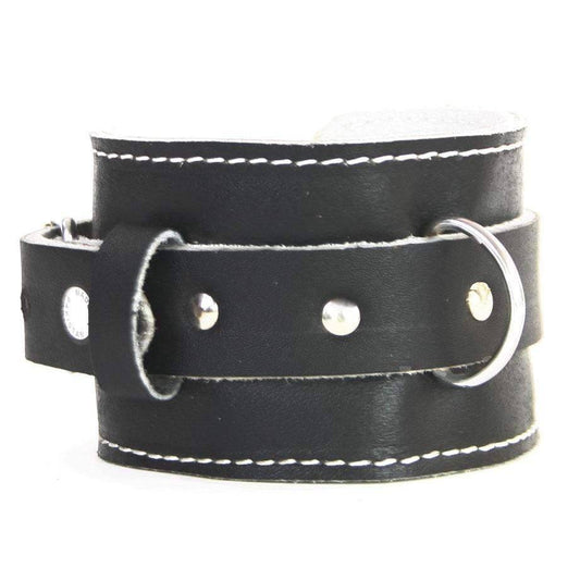 Mani Leather Ankle Belt - weightlifting ankle attachment for gym training | MMABOXING