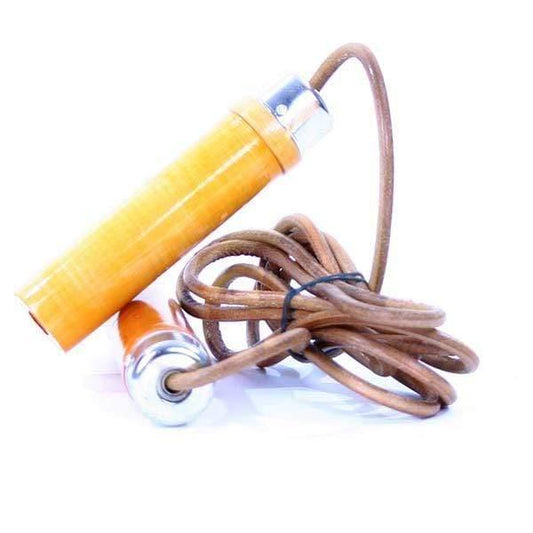 Mani Leather Fitness Skipping Rope - leather skipping rope for boxing and fitness training | MMABOXING