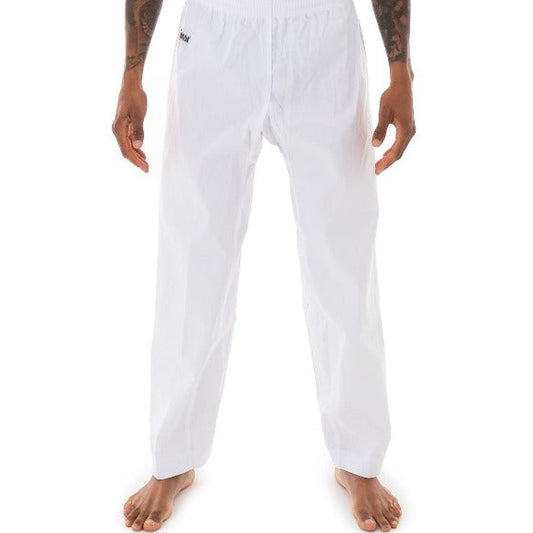 SMAI 8oz Martial Arts Pants in White - view 2