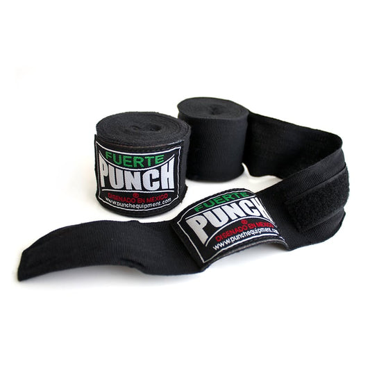 Punch Hand Wraps - Mexican - 5m - Black - product photo