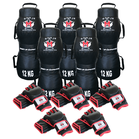 Mani MMA Training Pack - MMA gloves and grappling dummy bundle for MMA | MMABOXING