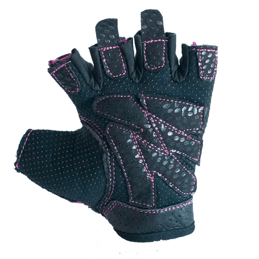 Mani Pink Weight Training Gloves - weightlifting gloves for gym training | MMABOXING