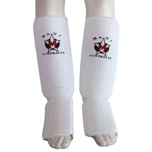 Mani Polyester and Cotton Shin & Instep Protector - shin guard for martial arts | MMABOXING